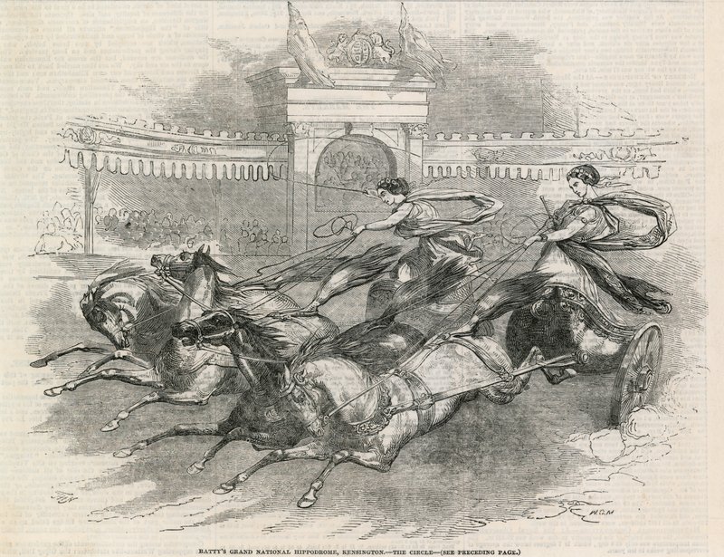 Battys Grand National Hippodrome, Kensington – A kör alkotó: English School