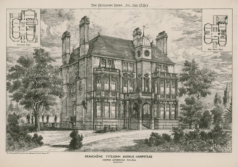 Beauchene, Fitzjohn Avenue, Hampstead alkotó: English School