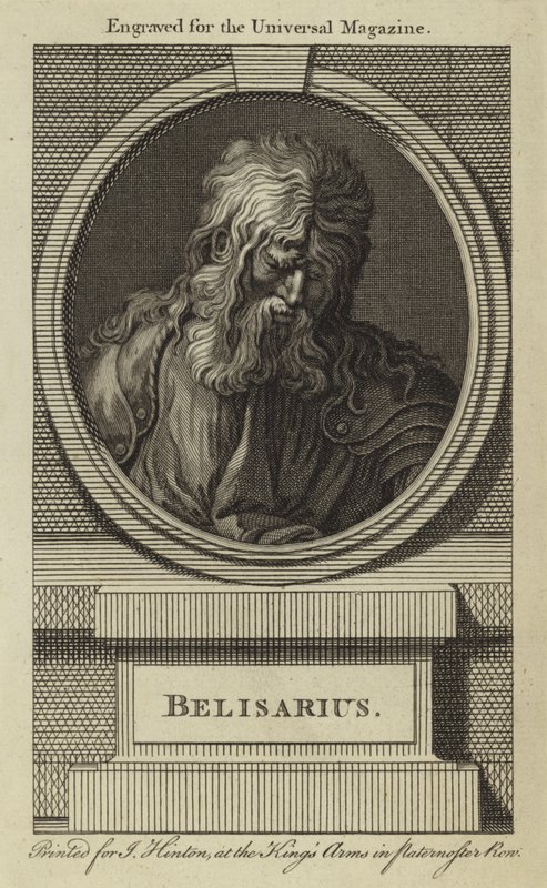 Belisarius alkotó: English School