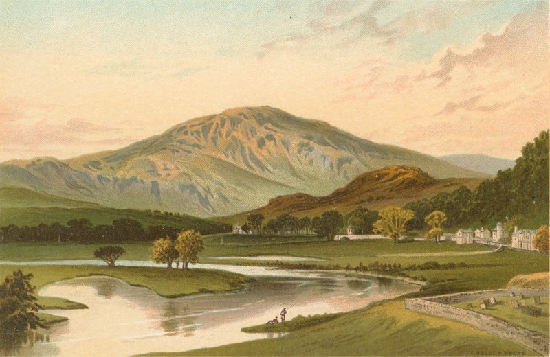 Ben Ledi a Callander hídról alkotó: English School