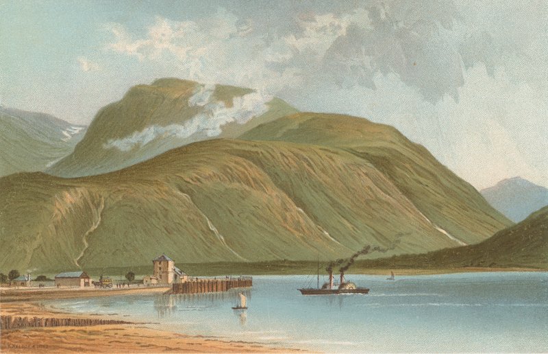 Ben Nevis, a Corpachtól alkotó: English School