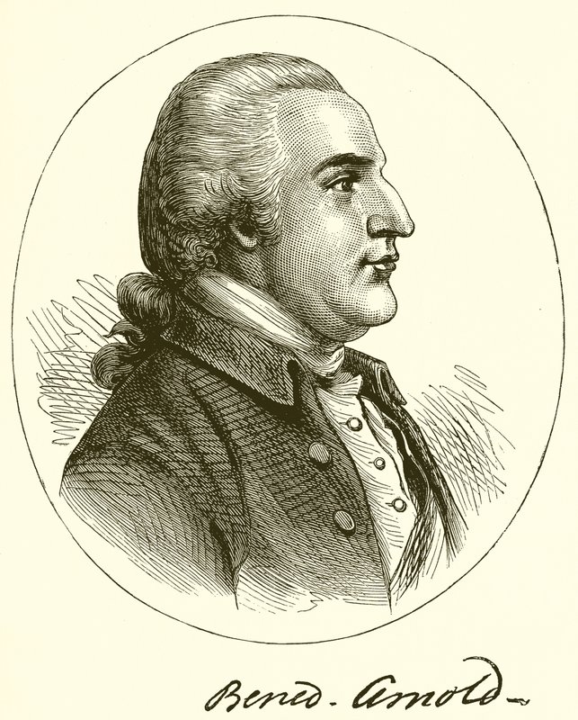 Benedict Arnold alkotó: English School