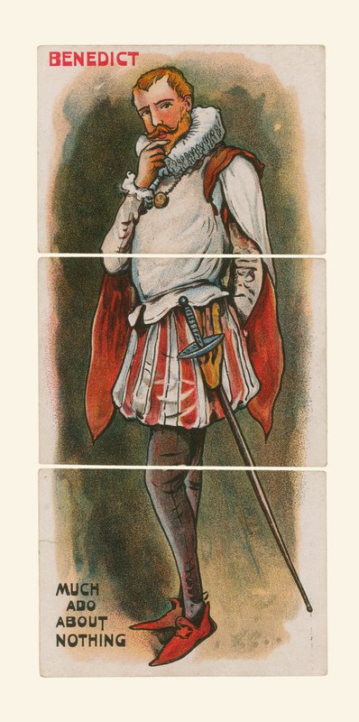 Benedict, Sok lárma a semmiért alkotó: English School