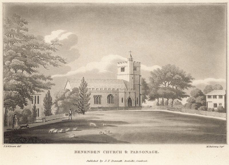 Benenden templom és plébánia alkotó: English School