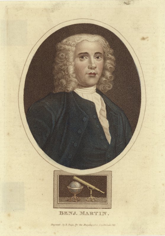 Benjamin Martin (rézmetszet) alkotó: English School