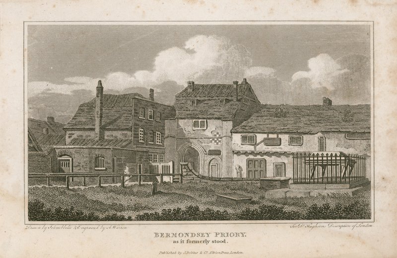 Bermondsey Priory, ahogyan korábban állt alkotó: English School