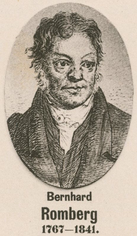 Bernhard Romberg (mélynyomás) alkotó: English School