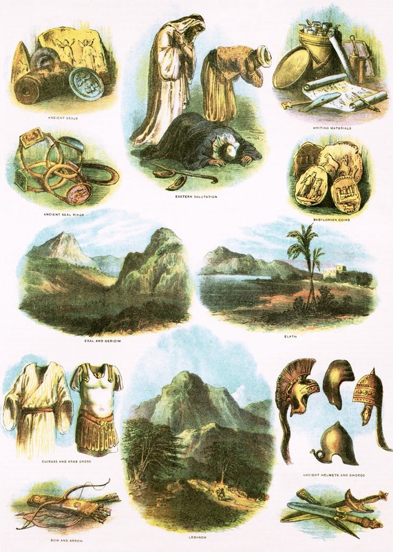 Bibliai illusztrációk alkotó: English School