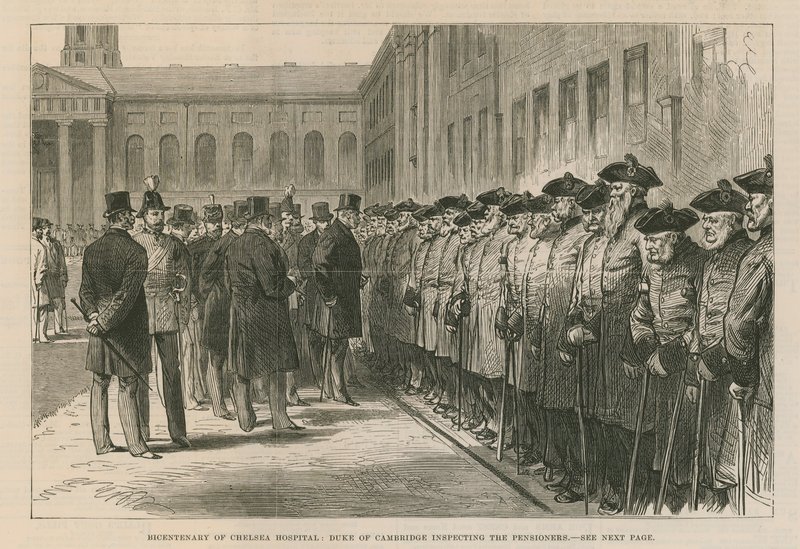A Chelsea Kórház kétszázadik évfordulója alkotó: English School