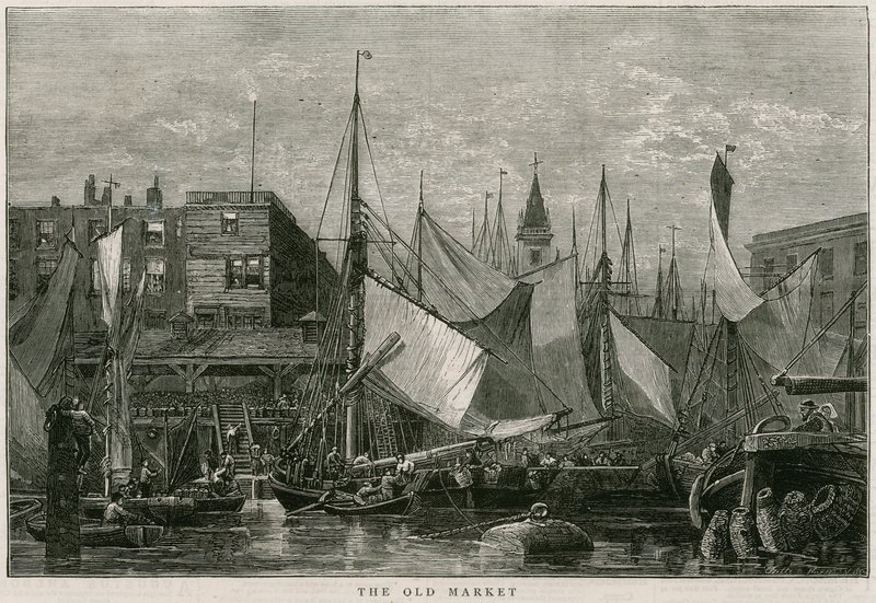 Billingsgate, a régi piac alkotó: English School