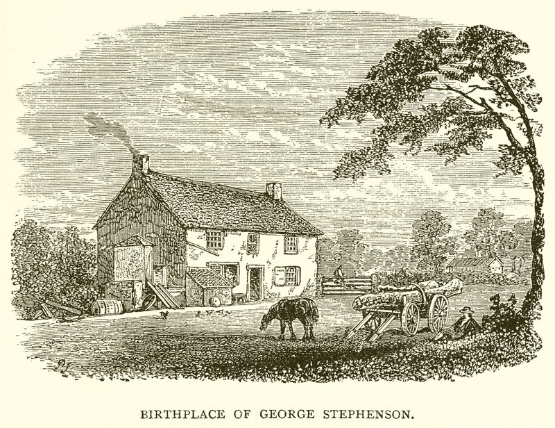 George Stephenson szülőhelye alkotó: English School