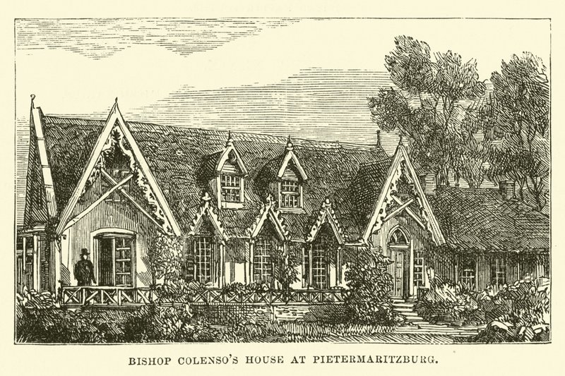 Colensos püspök háza Pietermaritzburgban alkotó: English School