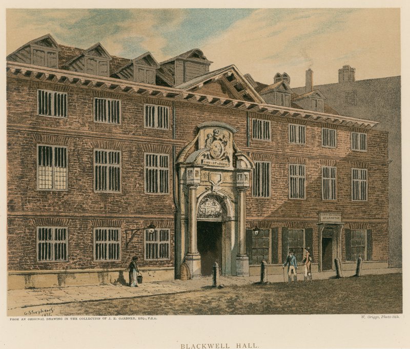 Blackwell Hall, Guildhall, London alkotó: English School