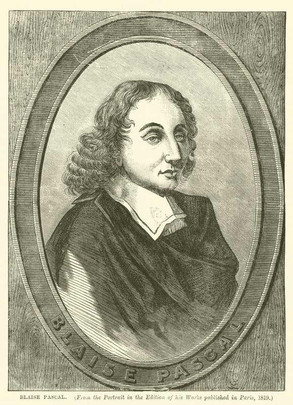 Blaise Pascal (metszet) alkotó: English School