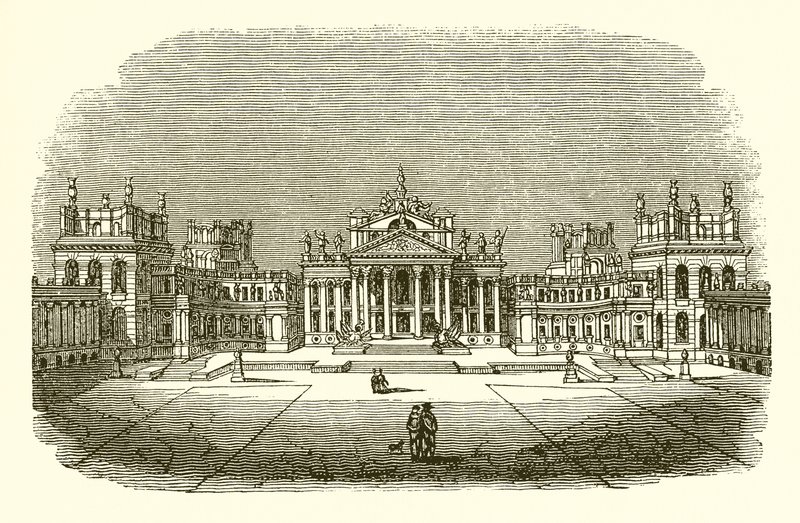 Blenheim ház alkotó: English School