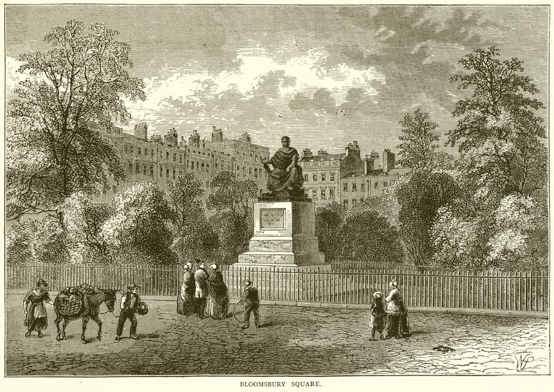 Bloomsbury Square alkotó: English School