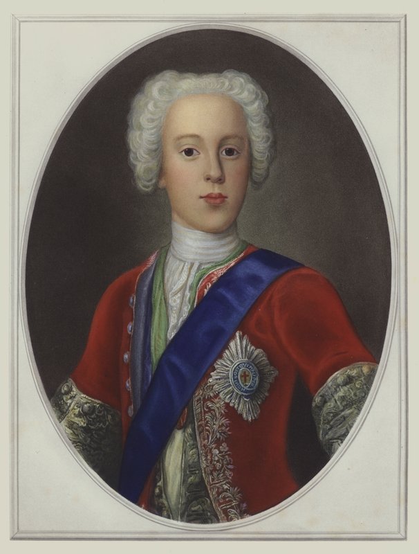 Bonnie Prince Charlie, Charles Edward Stuart, The Young Pretender (színes litó) alkotó: English School