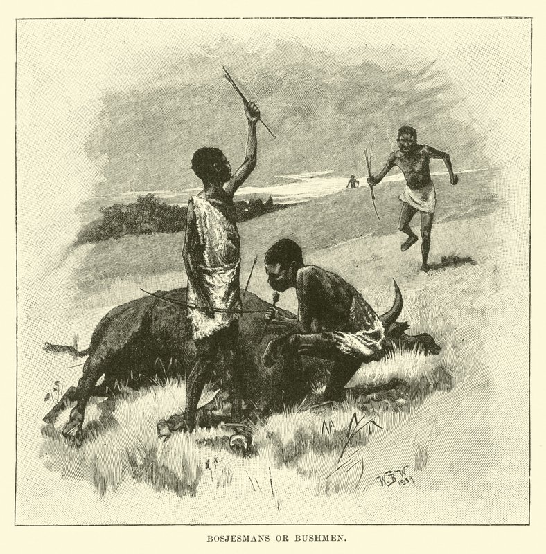 Bosjesmanok vagy busmenek alkotó: English School
