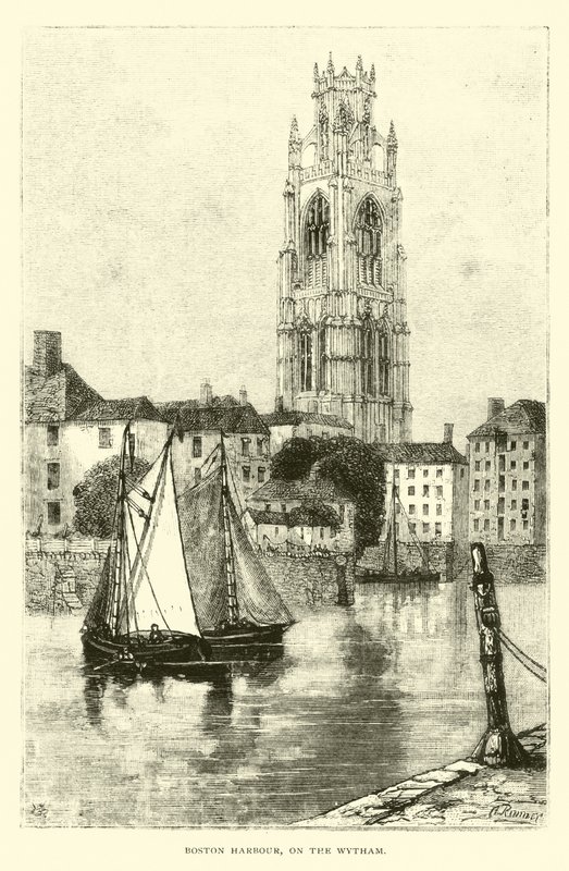 Boston Harbour, a Wytham alkotó: English School