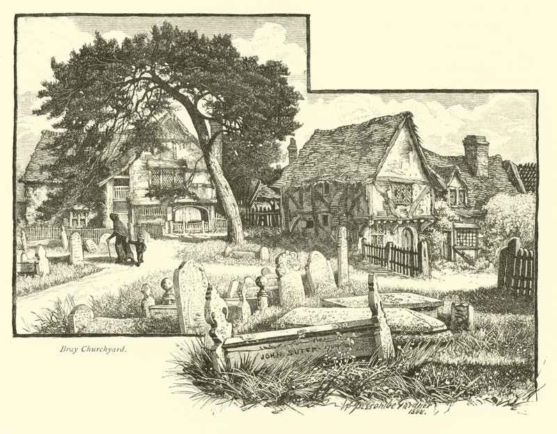 Bray Churchyard alkotó: English School