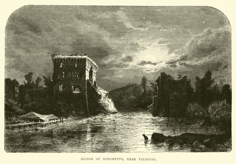 Borghetto hídja, Valeggio közelében alkotó: English School