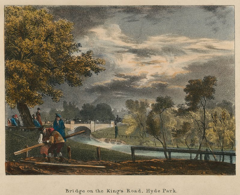 Híd a Kings Roadon, Hyde Park, London alkotó: English School