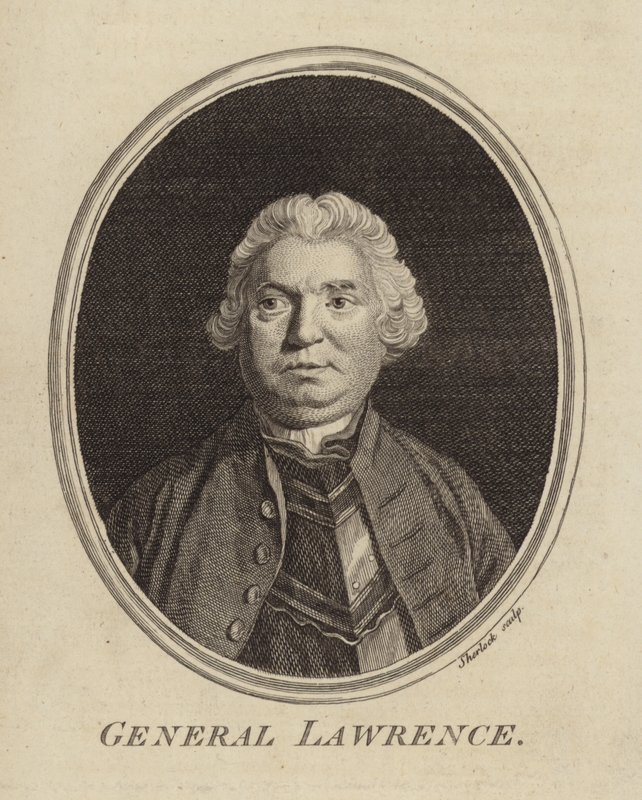 Charles Lawrence dandártábornok alkotó: English School