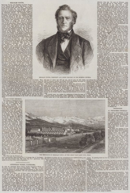 Brigham Young (metszet) alkotó: English School