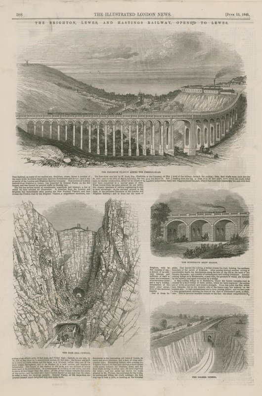 Brighton, Lewes és Hastings Railway alkotó: English School