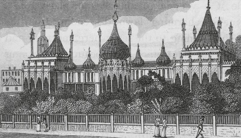 Brighton Pavilion (metszet) alkotó: English School