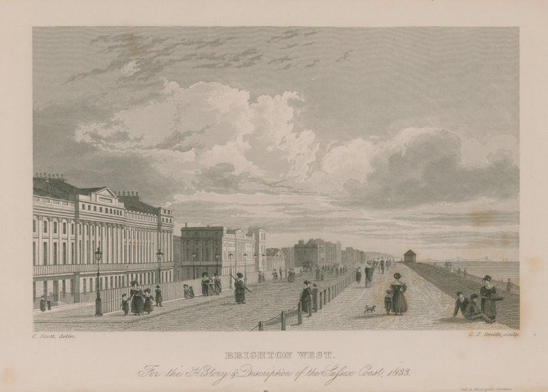 Brighton West, a Sussex-part történetéhez és leírásához alkotó: English School