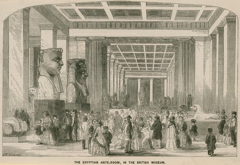 British Museum, Egyiptomi szoba alkotó: English School