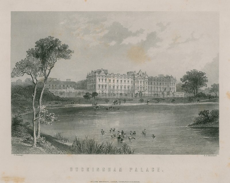 A Buckingham-palota alkotó: English School