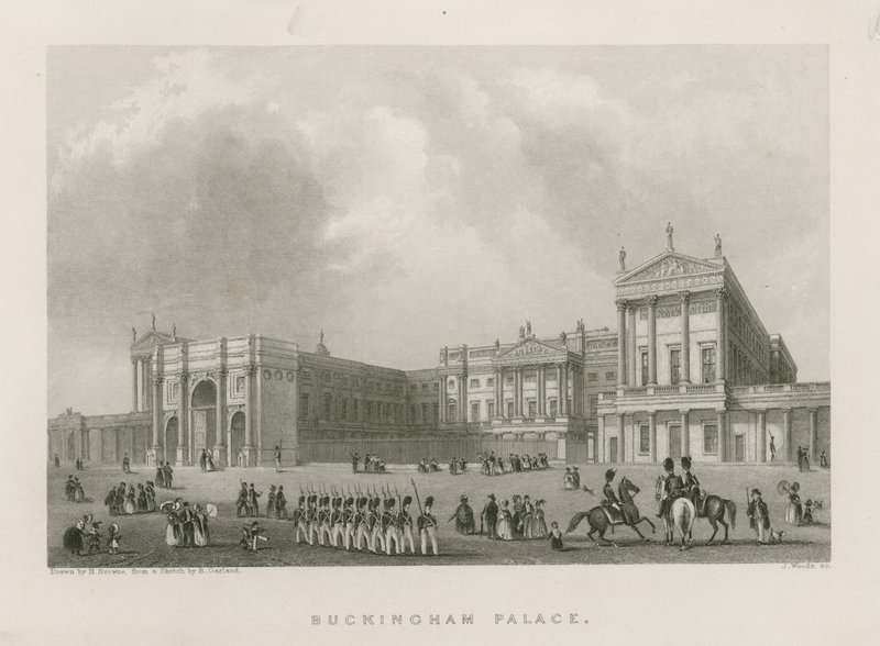 A Buckingham-palota alkotó: English School