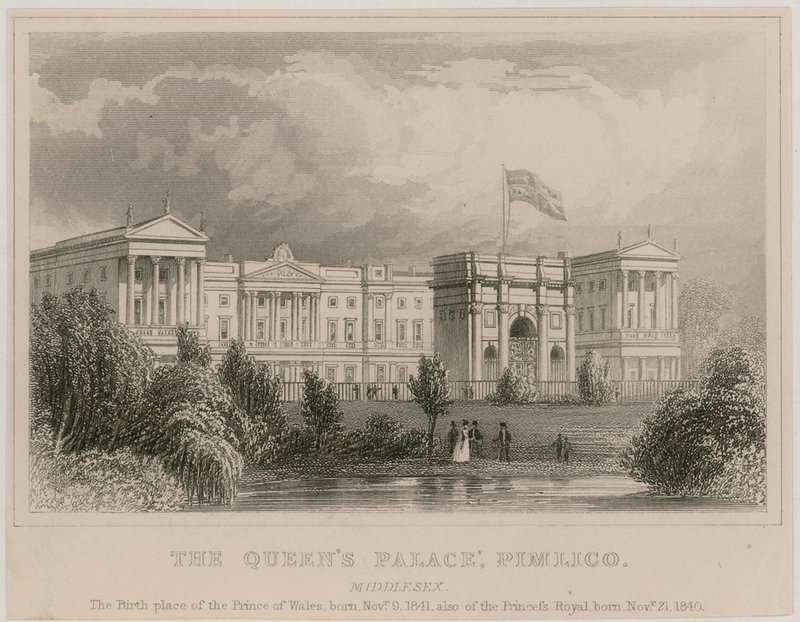 A Buckingham-palota alkotó: English School