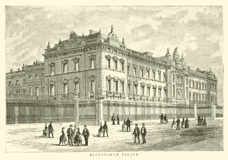 A Buckingham-palota alkotó: English School