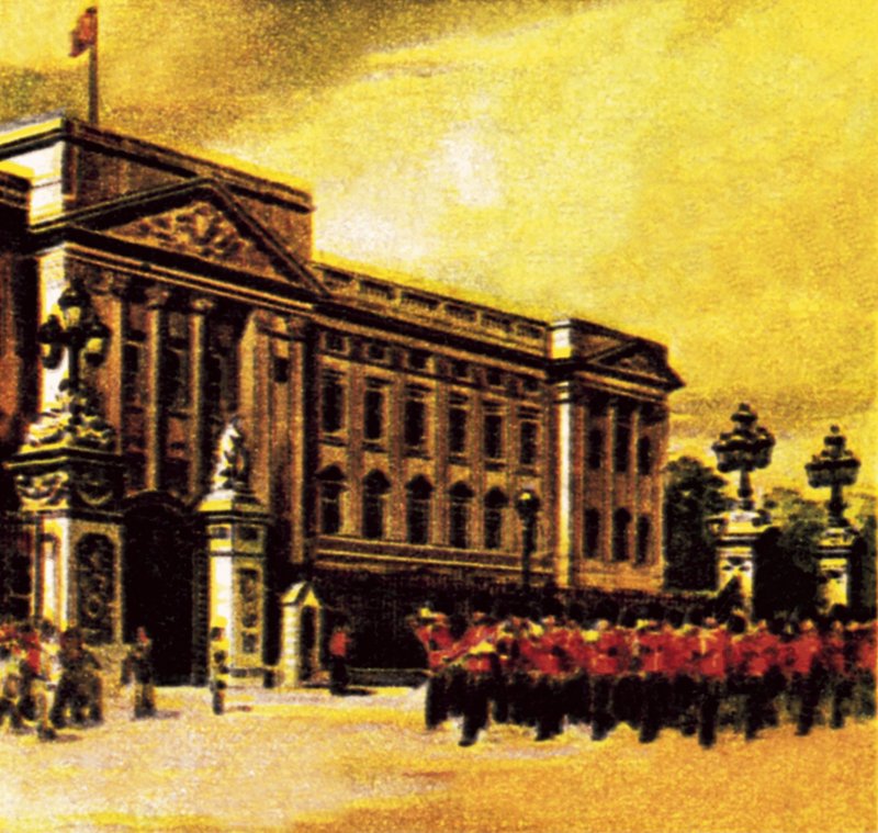 Buckingham-palota, London alkotó: English School