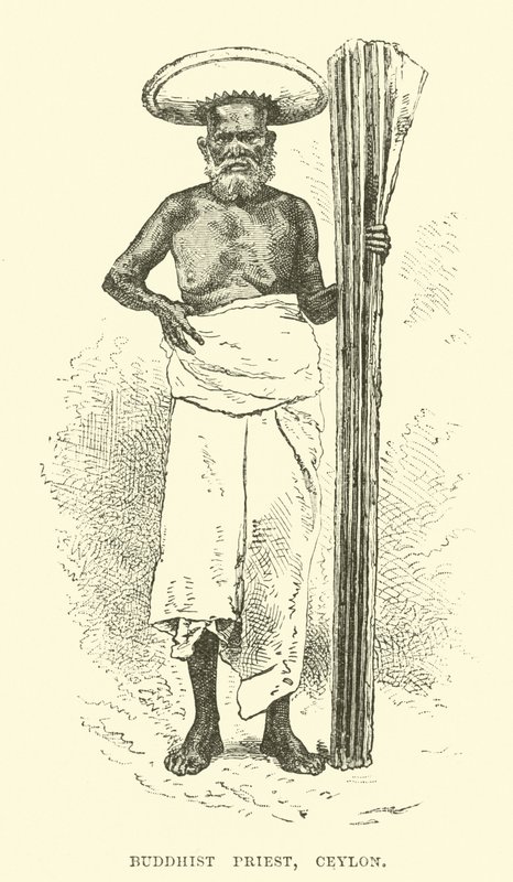 Buddhista pap, Ceylon alkotó: English School