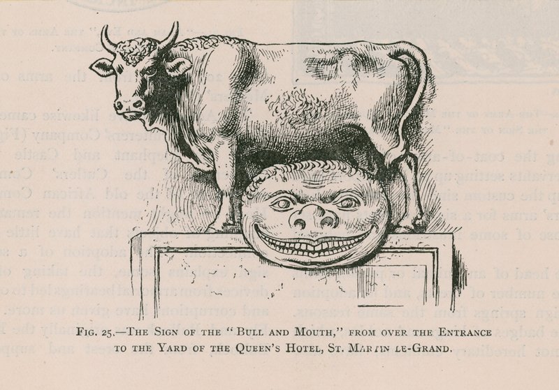 Bull and Mouth, Queens Hotel, St Martin Le Grand alkotó: English School