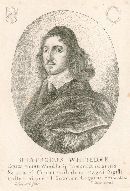 Bulstrode Whitelock (1605-75), a Nagy Pecsét megbízottja Cromwell alatt alkotó: English School