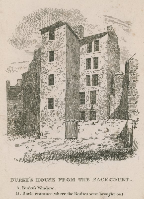 Burkes háza a hátsó udvarból alkotó: English School