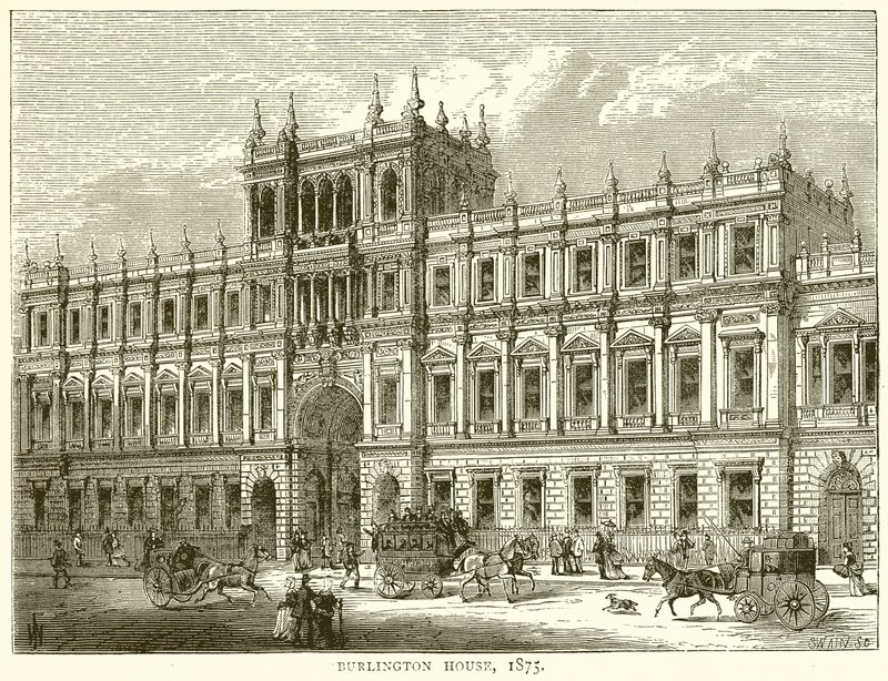 Burlington House, 1875 alkotó: English School
