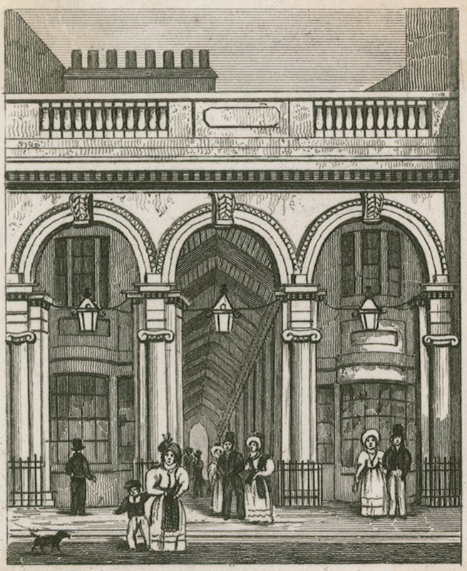 Burlington House, London alkotó: English School
