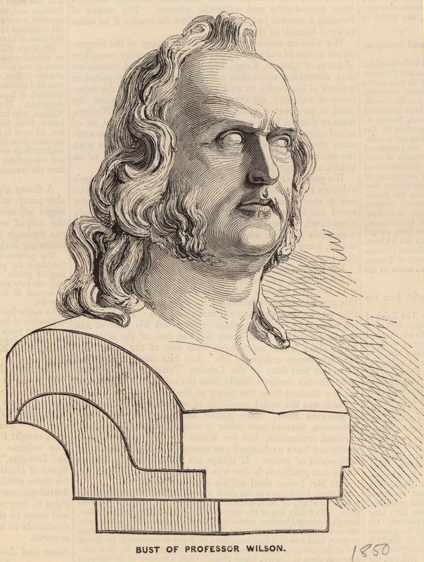 Wilson professzor mellszobra alkotó: English School