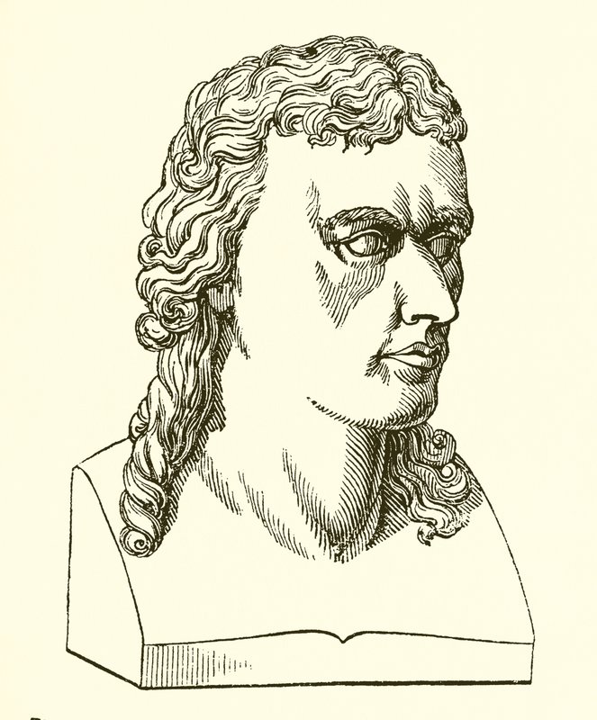 Schiller mellszobra Danneckertől alkotó: English School