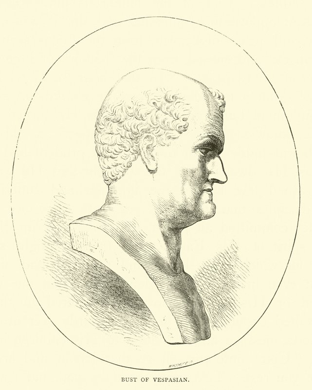 Vespasianus mellszobra alkotó: English School