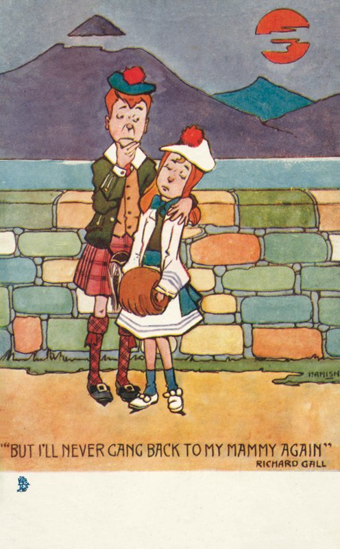 De soha többé nem megyek vissza a mamámhoz (színes litho) alkotó: English School