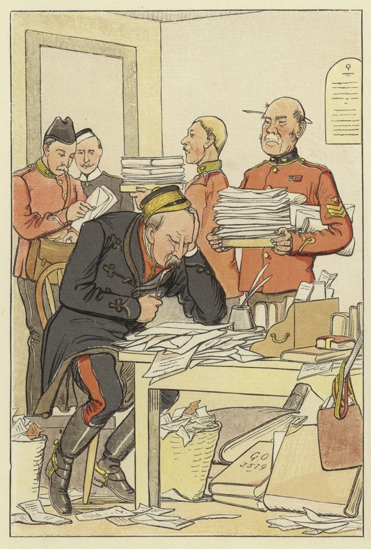 De ennek a nap- és éjjel-nappali posztolásnak le kell csillapítania a lelkedet. Minden jól végződik, V. felvonás, 1. jelenet alkotó: English School