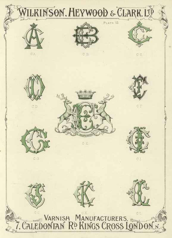 CA, CB, CC, CD, CE, CF, CG, CI, CJ, CK, CL alkotó: English School