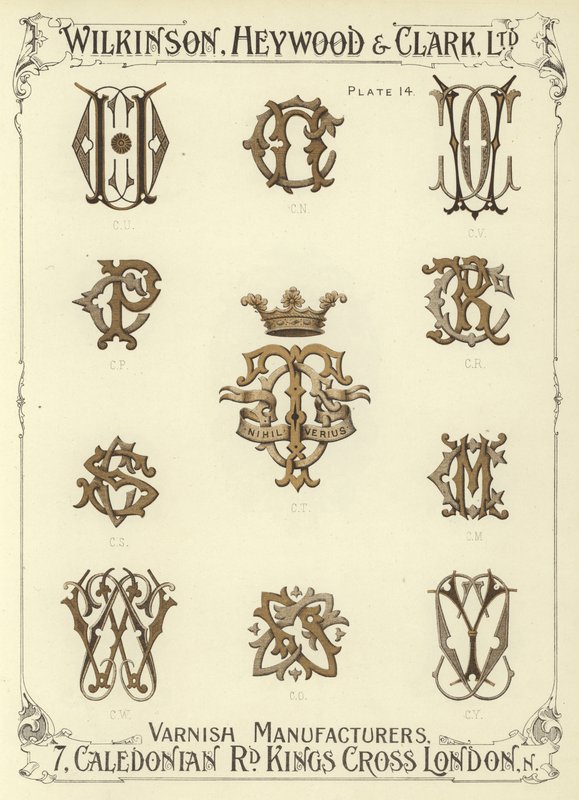 CU, CN, CV, CP, CT, CR, CS, CM, CW, CO, CY alkotó: English School